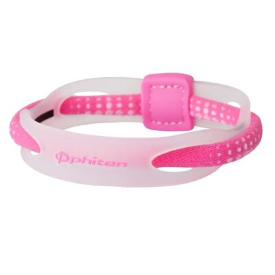 Phiten Titanium X50 Hybrid Bracelet Pink