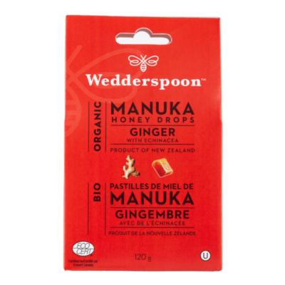 Manuka Honey Drops - Ginger w/ Echinacha