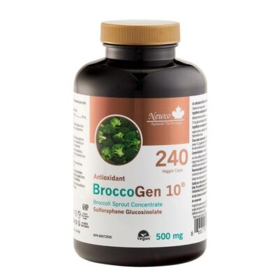 BroccoGen 10 Sulforaphane Glucosinolate (240 Vegan Capsules)