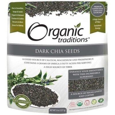 Dark Chia Seeds (227g)
