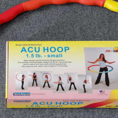 ACU HOOP® 2S - 1.5 lb. small. with Workout DVD