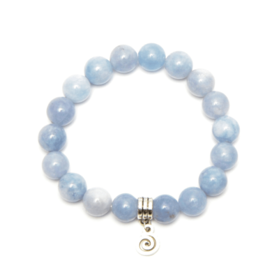 Aquamarine Gemstone Bracelet by Gemz
