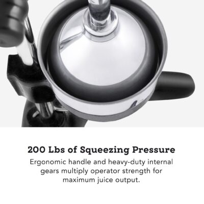 200 lbs of Squeezing Pressure