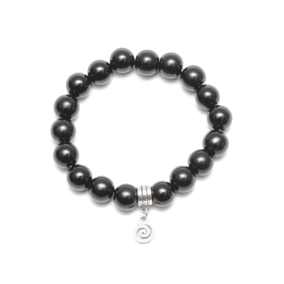 Black Onyx Gemstone Bracelet by Gemz