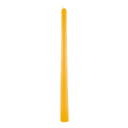 Honey Candles® Natural Taper Beeswax Candle, 12"